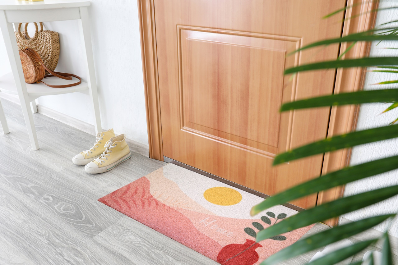 Revêtement antidérapant dans un espace de vie